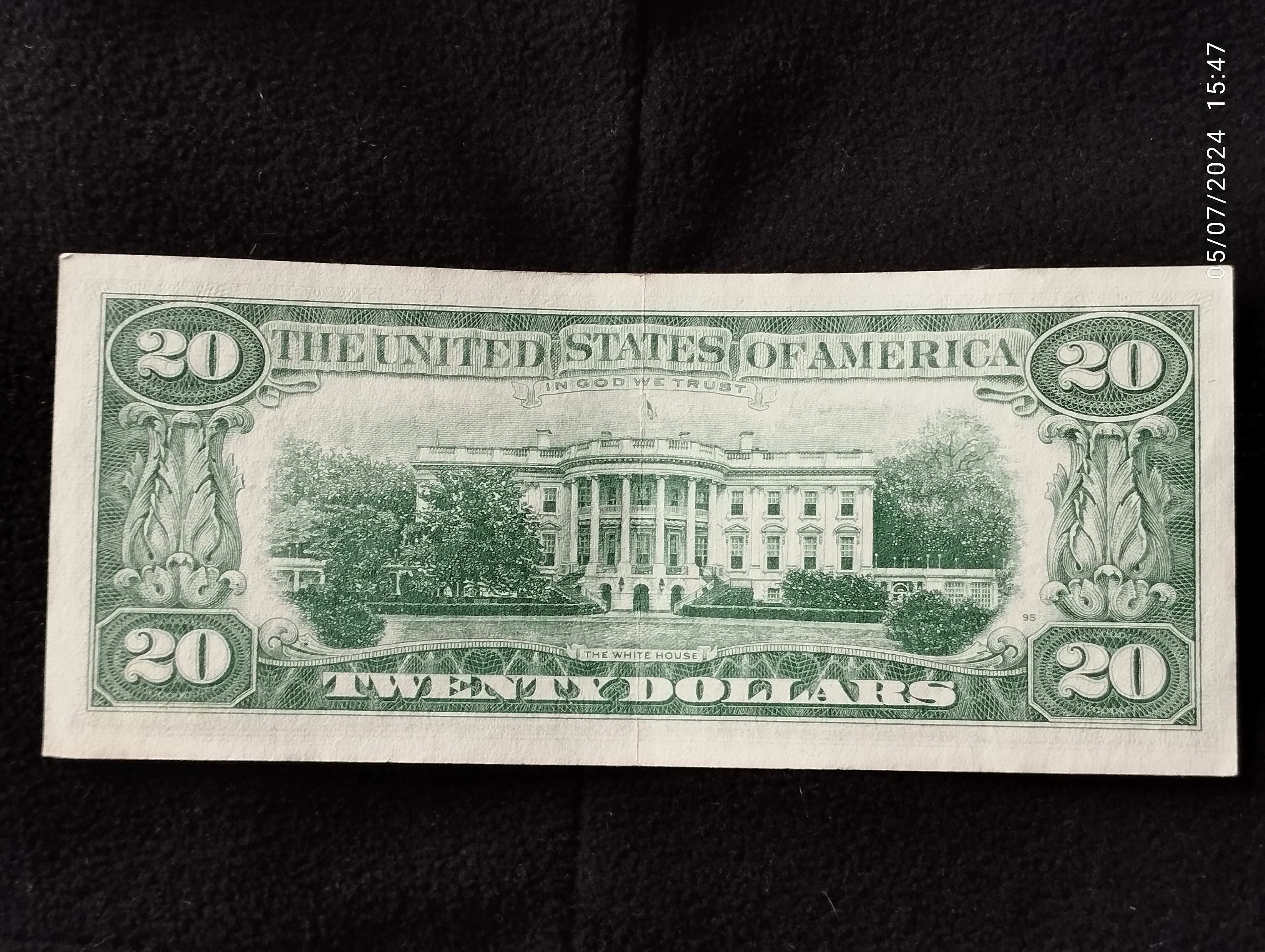 BILLETE DE DOLLAR AUTENTICO -a