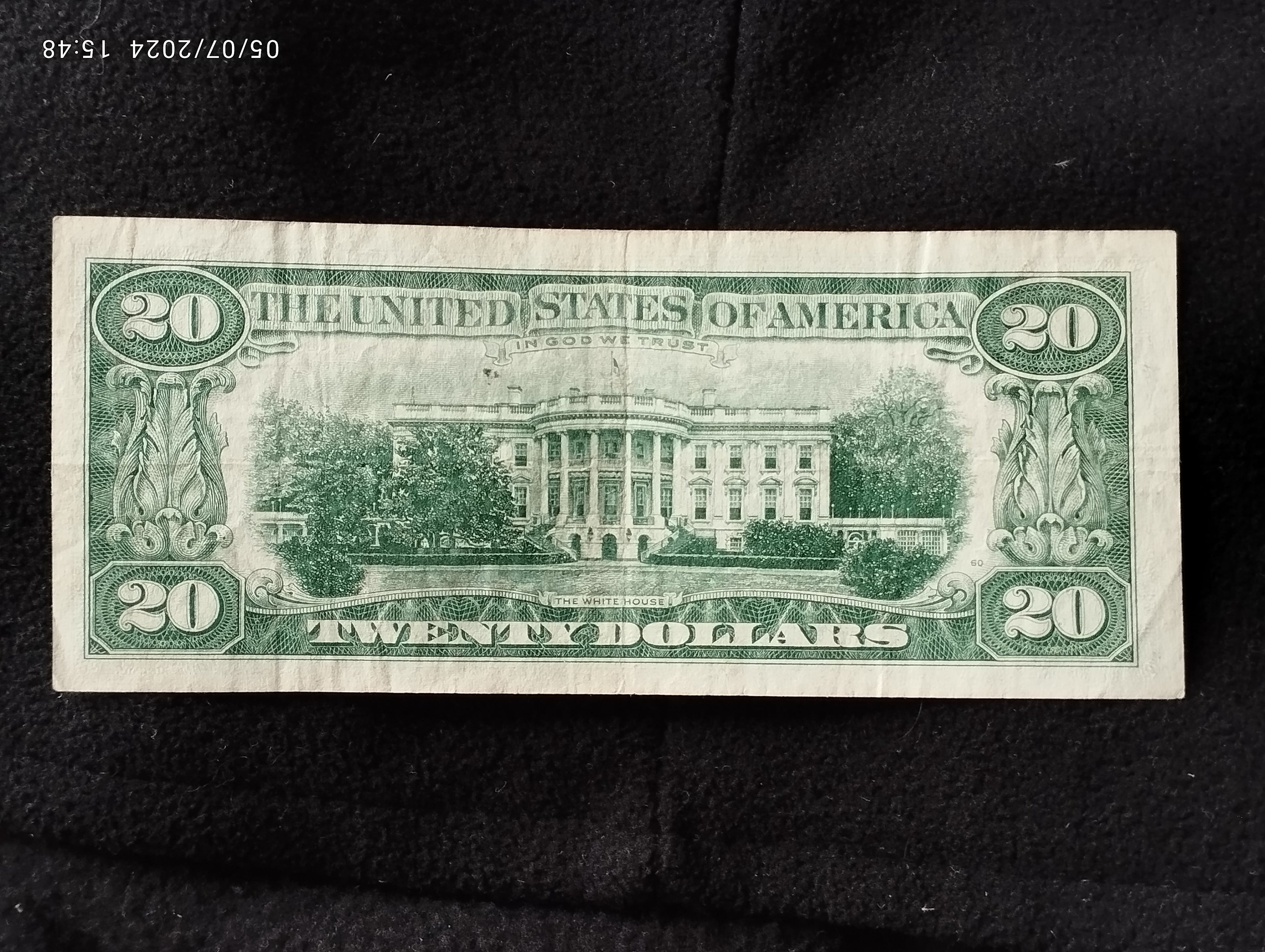 BILLETE DE DOLLAR AUTENTICO- b