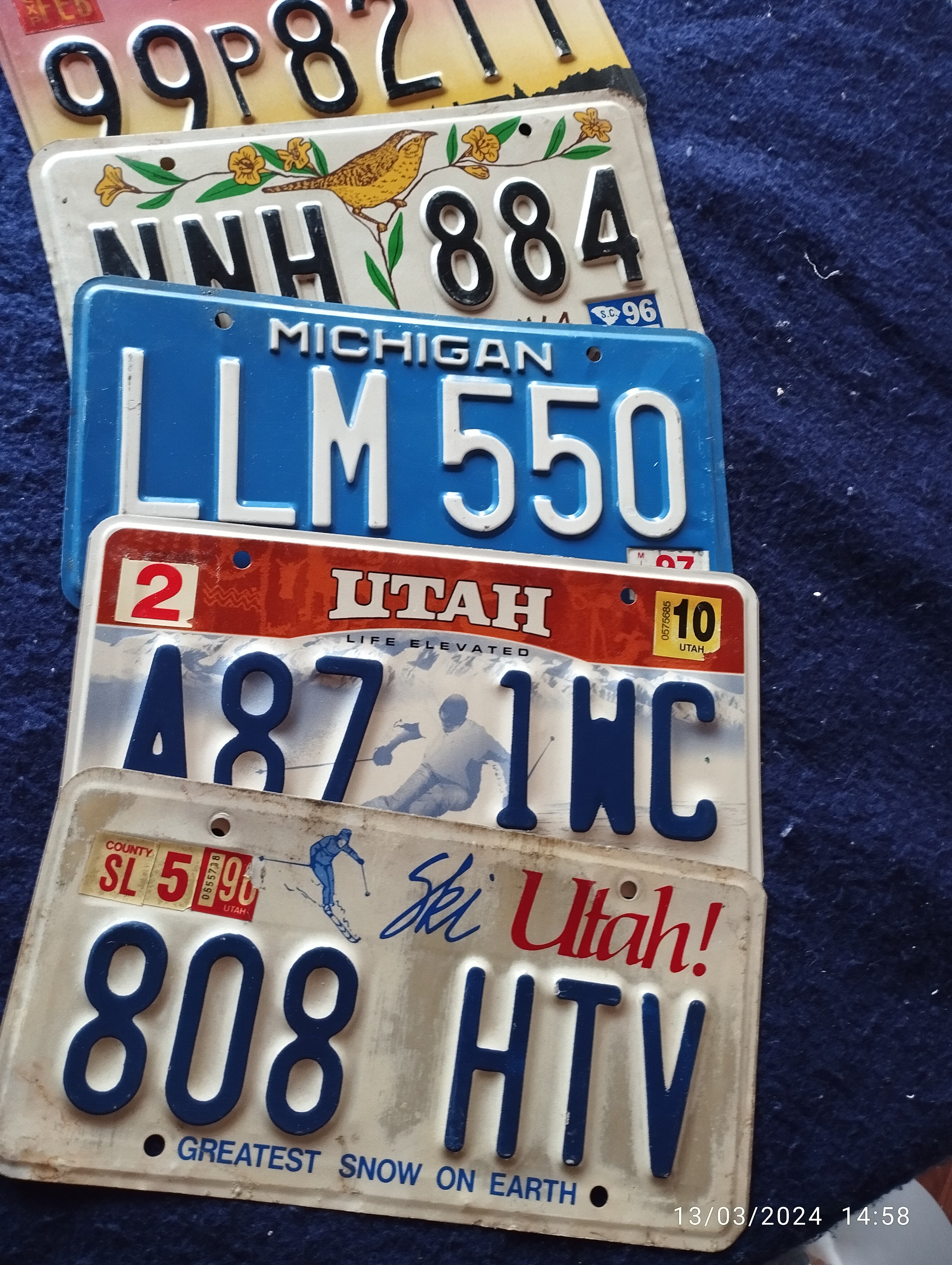PLACA ORIGINAL AMERICANA- 017