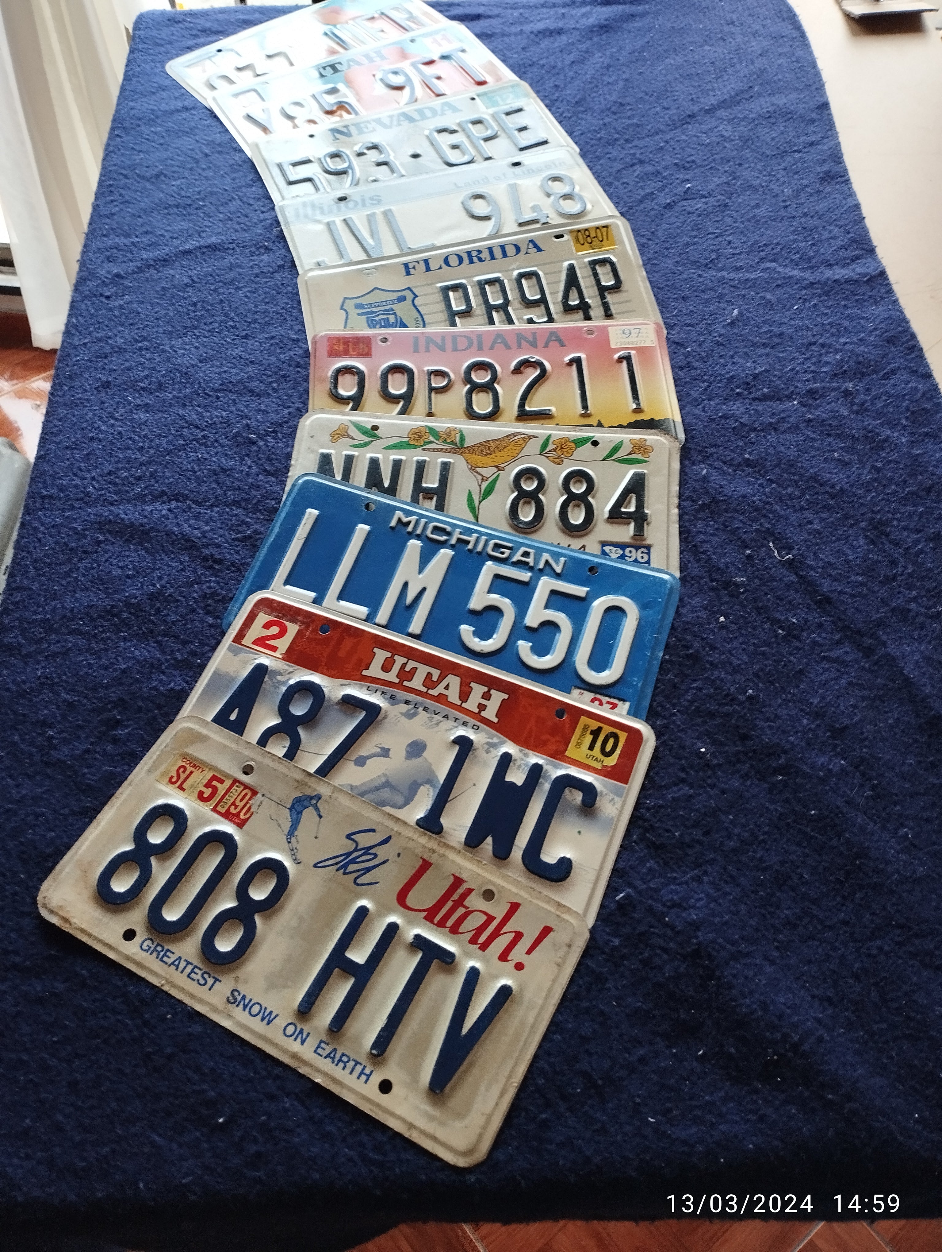 PLACA ORIGINAL AMERICANA- 017