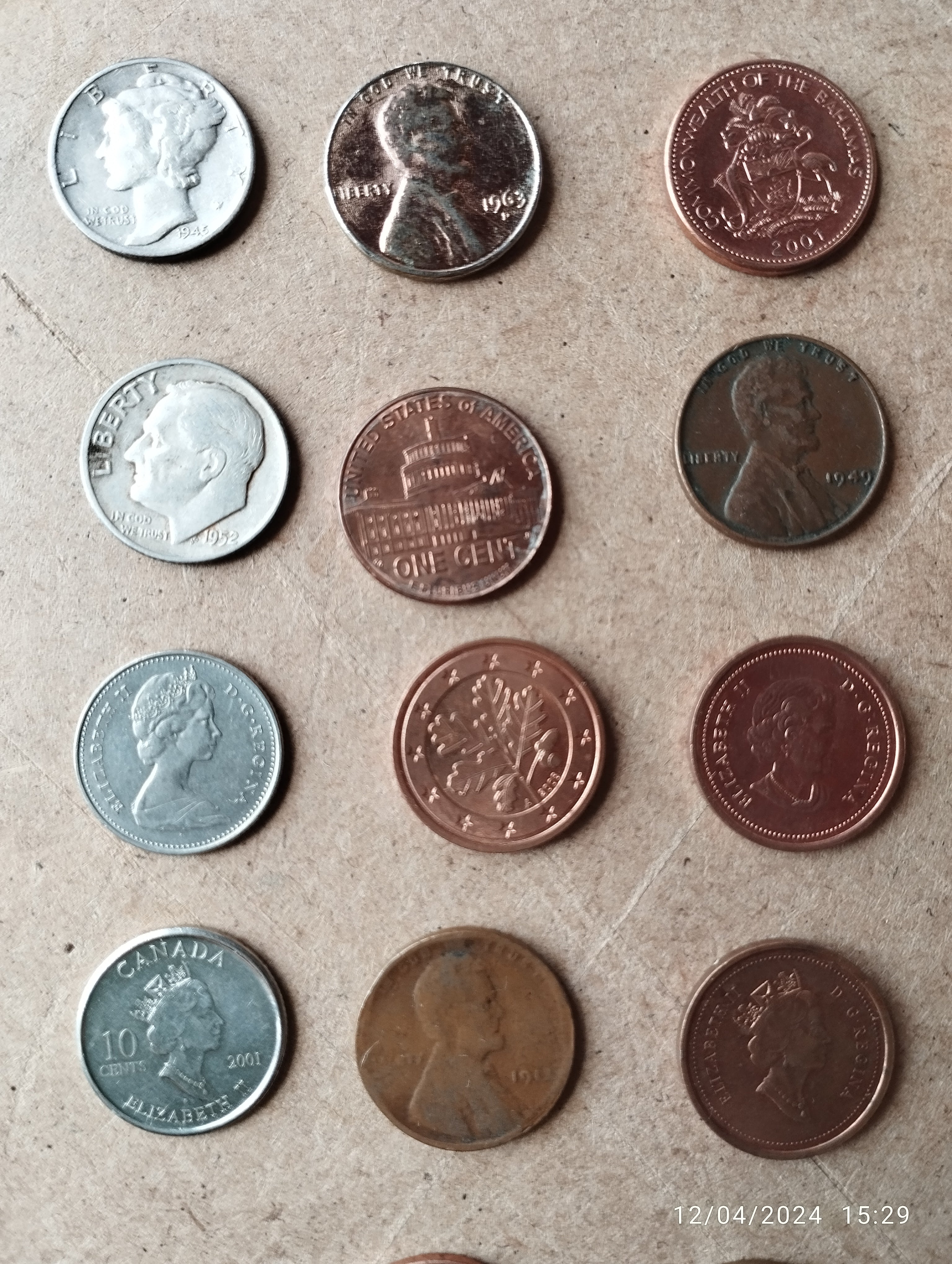 CENTAVO DE DOLLAR AMERICANO -011K