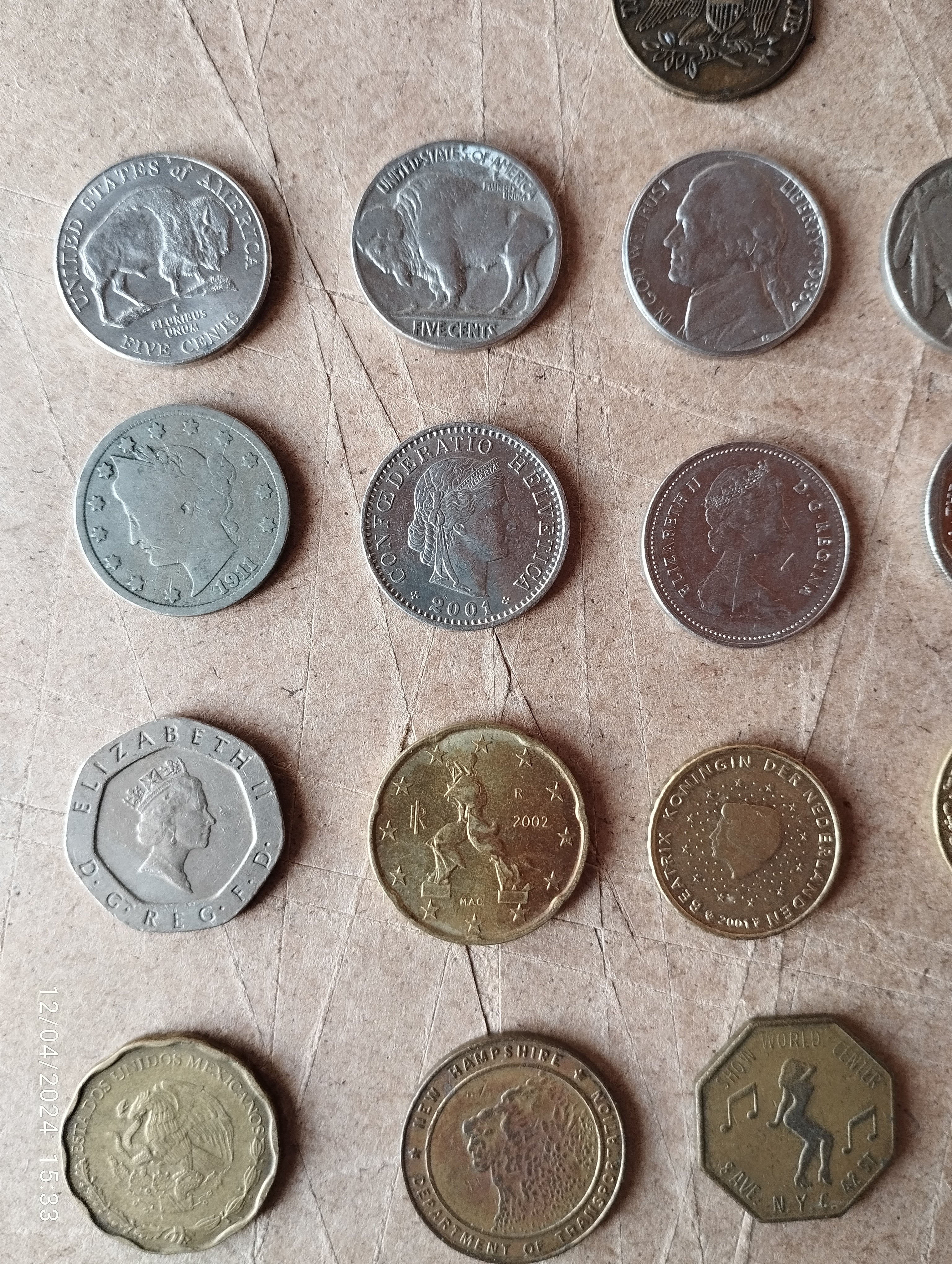 CENTAVO DE DOLLAR AMERICANO -023V