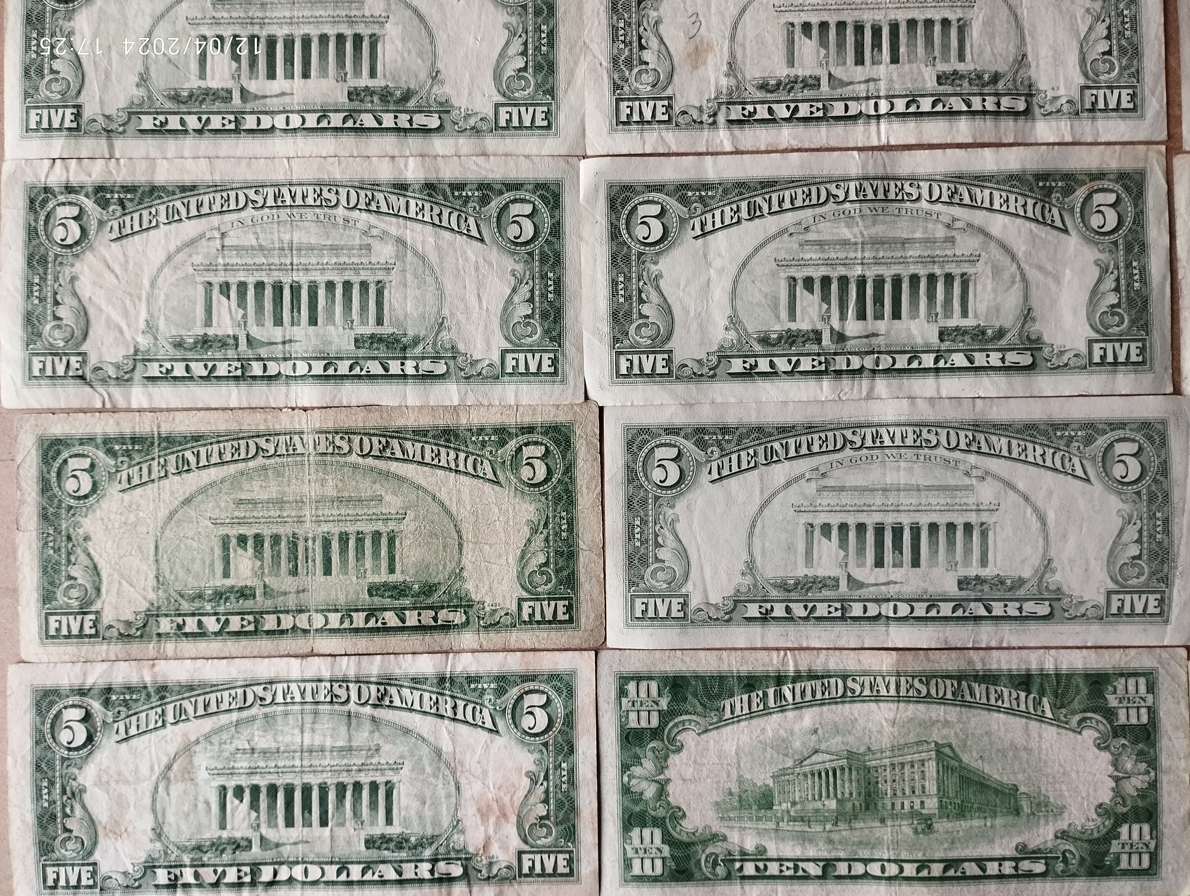 BILLETE DE DOLLAR AUTENTICO -n