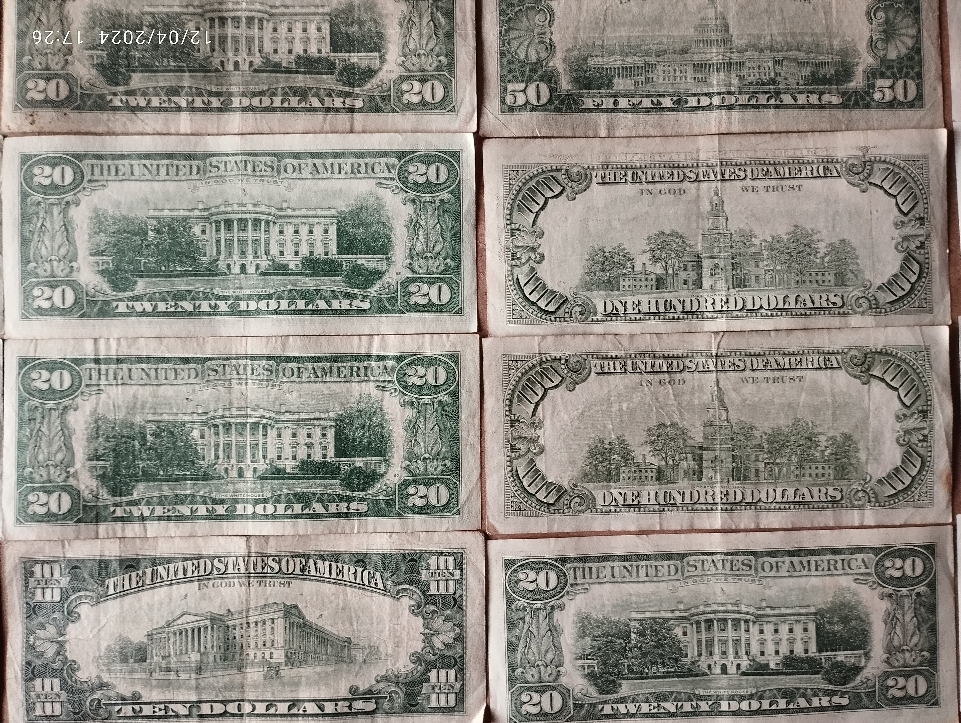 BILLETE DE DOLLAR AUTENTICO -l