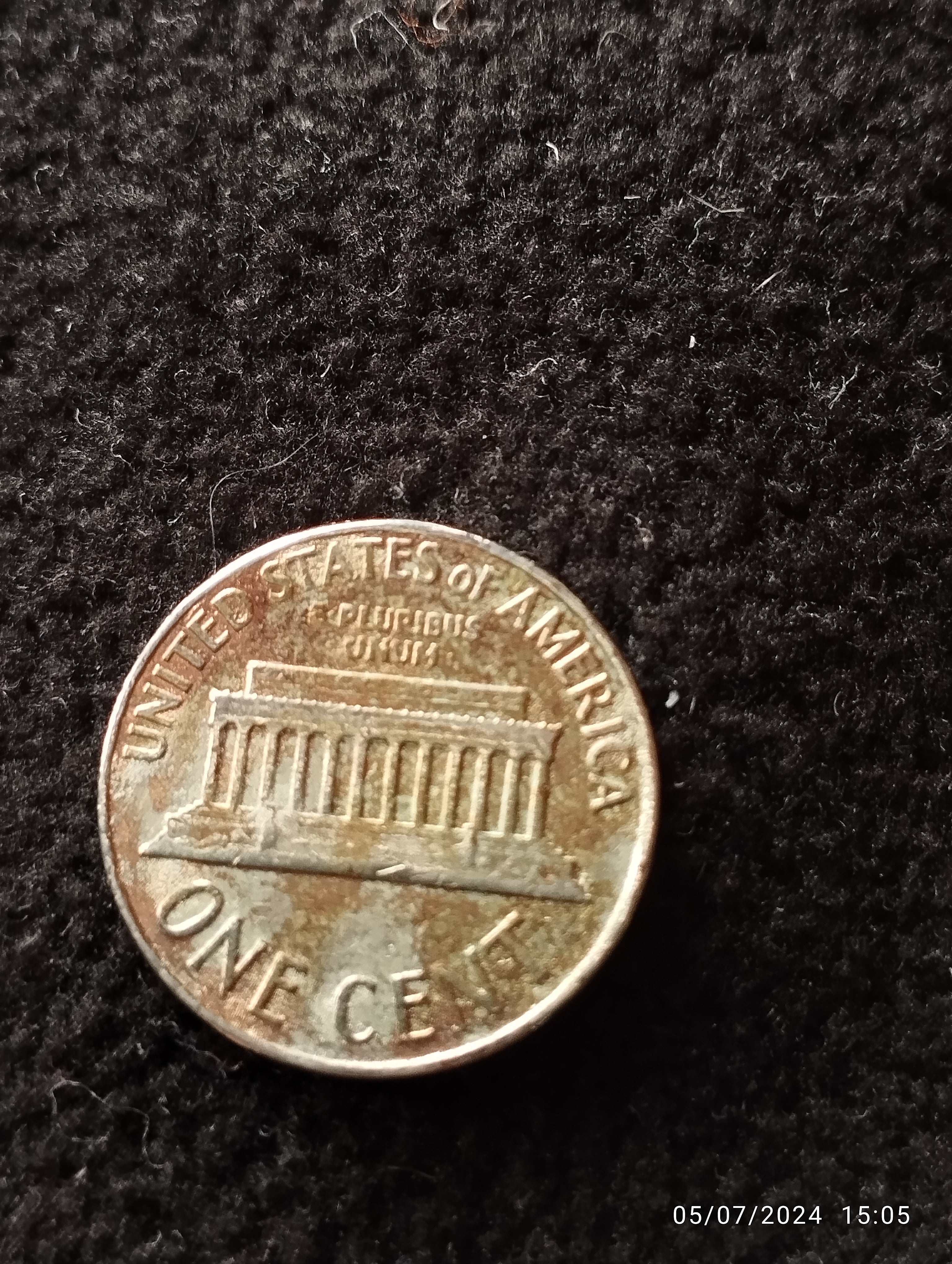CENTAVO DE DOLLAR AMERICANO -010J