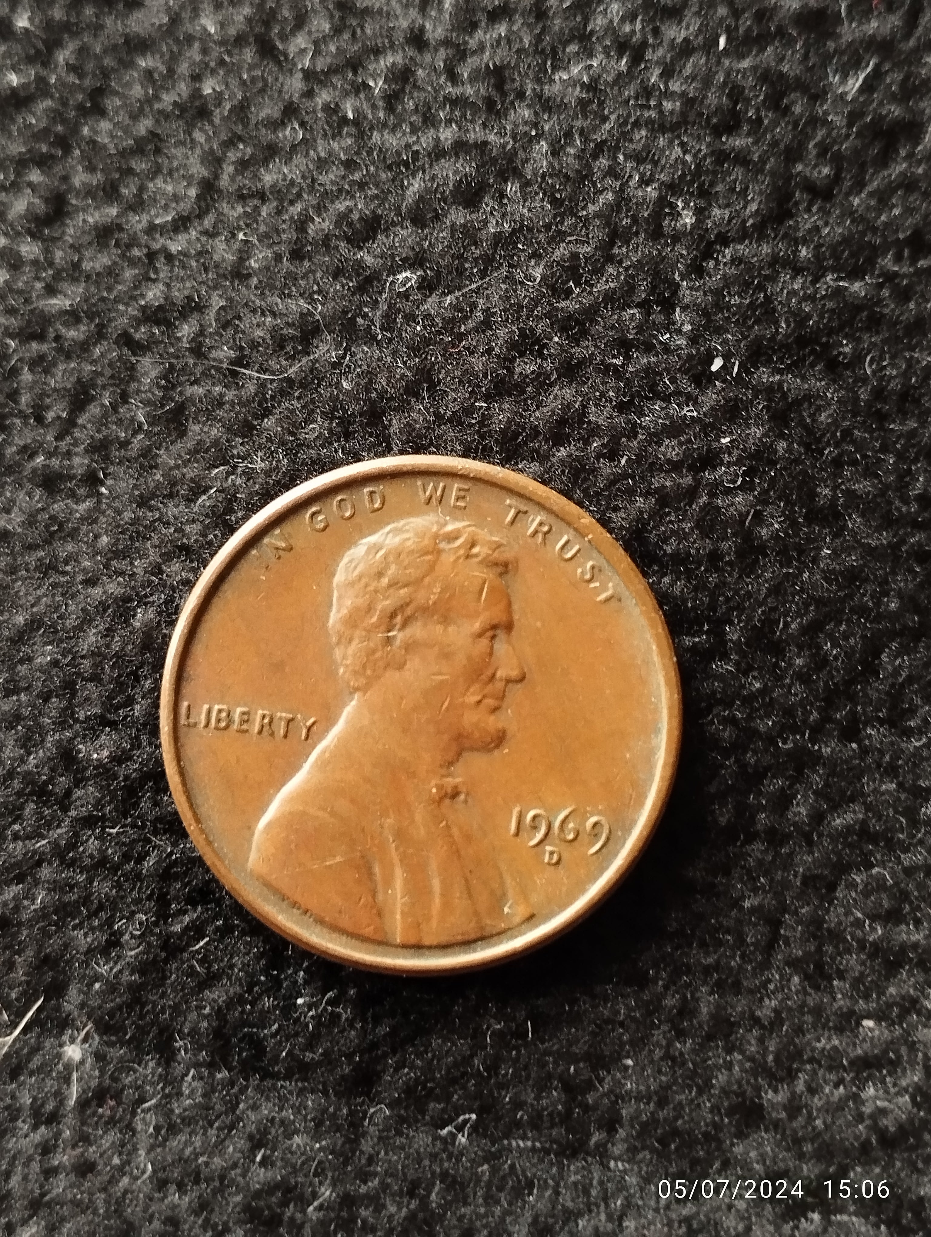 CENTAVO DE DOLLAR AMERICANO -012L