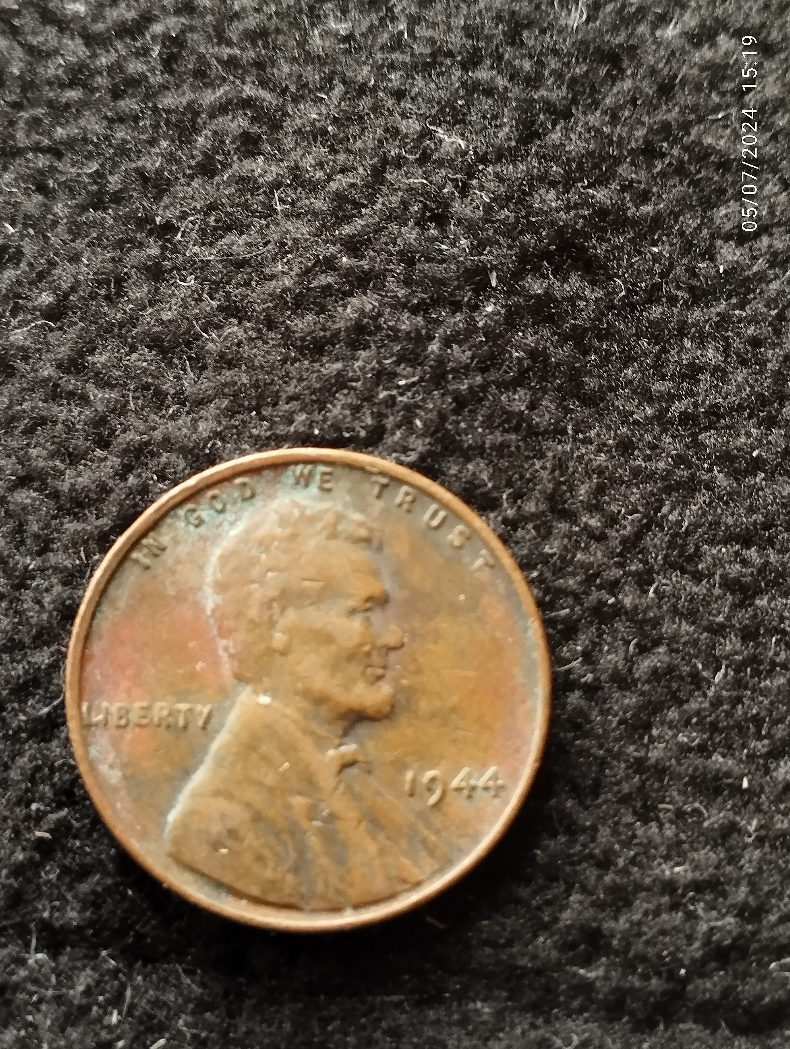 CENTAVO DE DOLLAR AMERICANO -017P