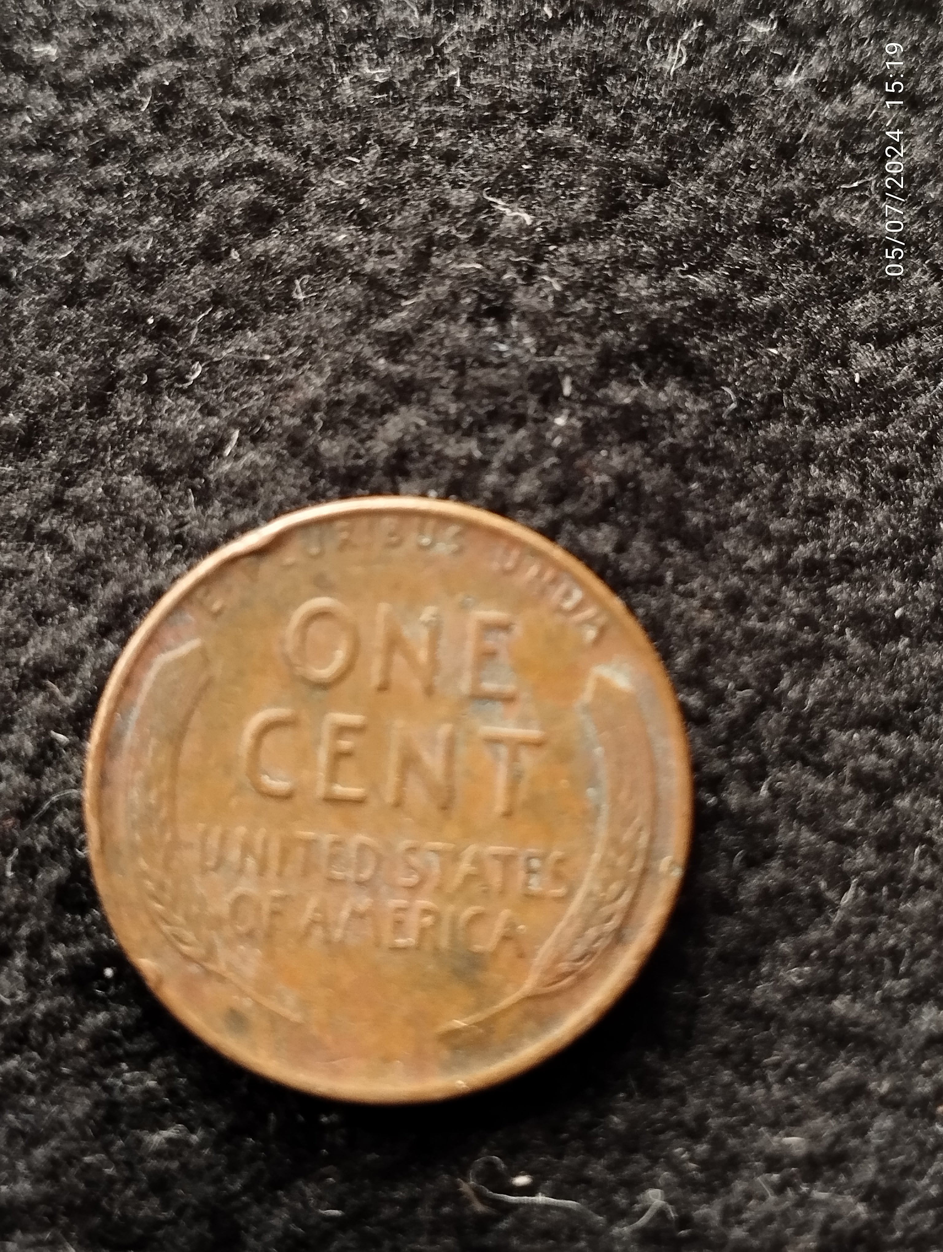 CENTAVO DE DOLLAR AMERICANO -017P