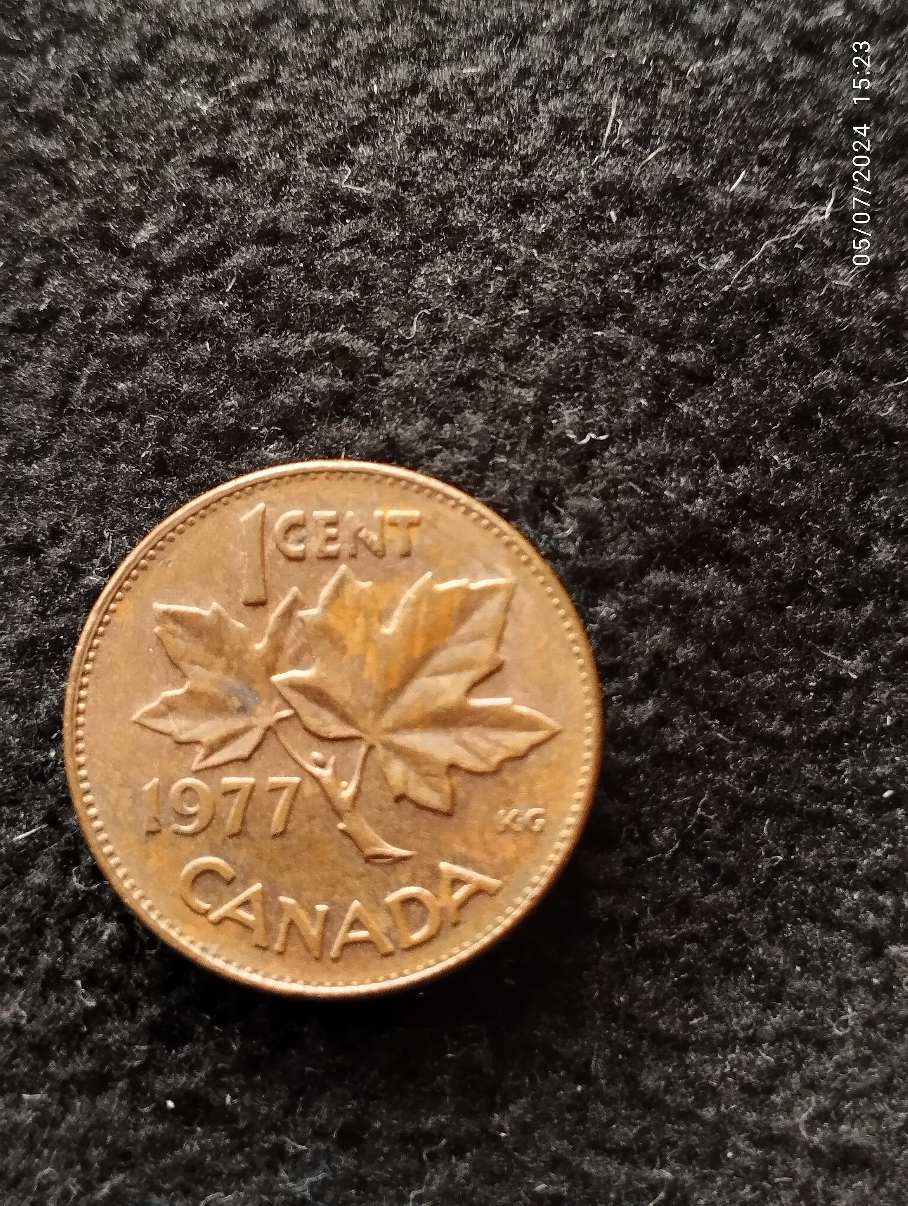 CENTAVO DE DOLLAR CANADIENSE-025X