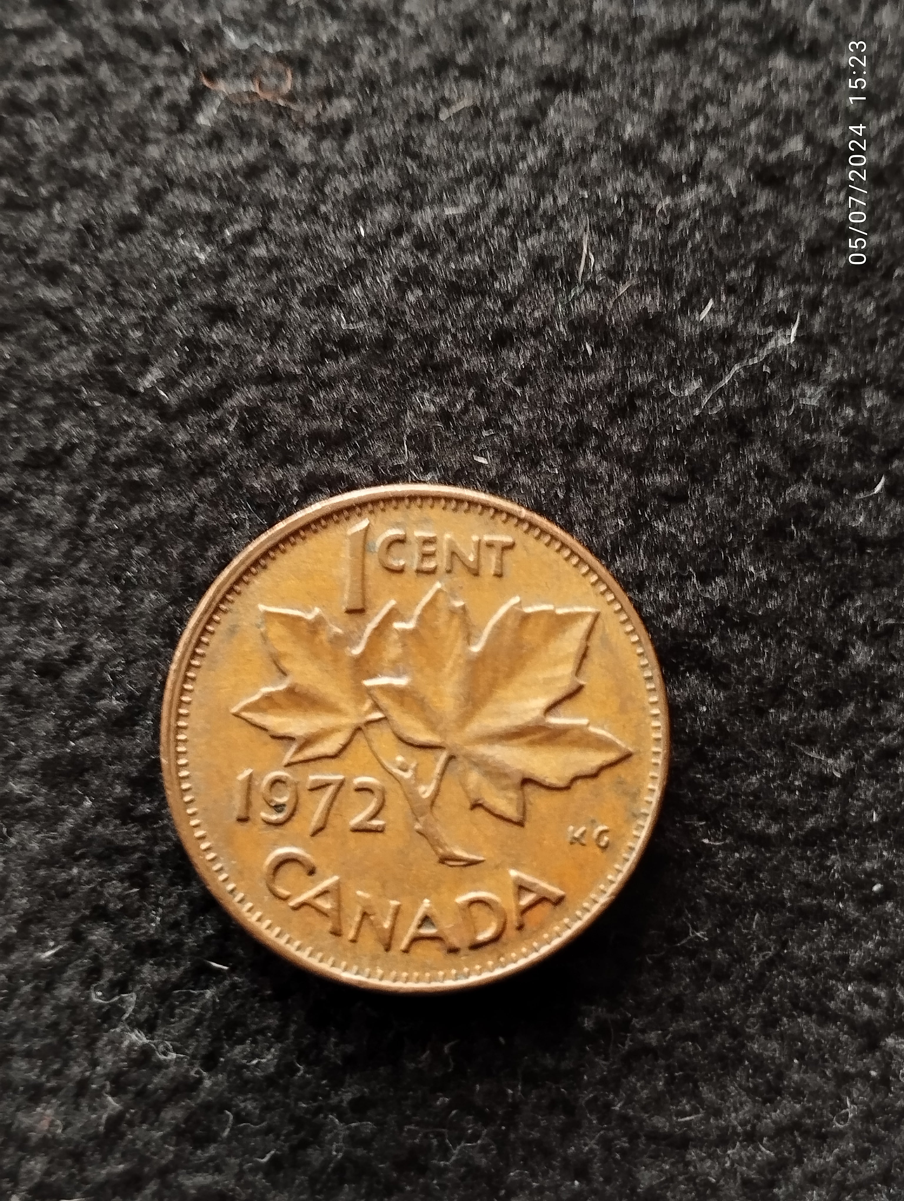 CENTAVO DE DOLLAR CANADIENSE -026Y