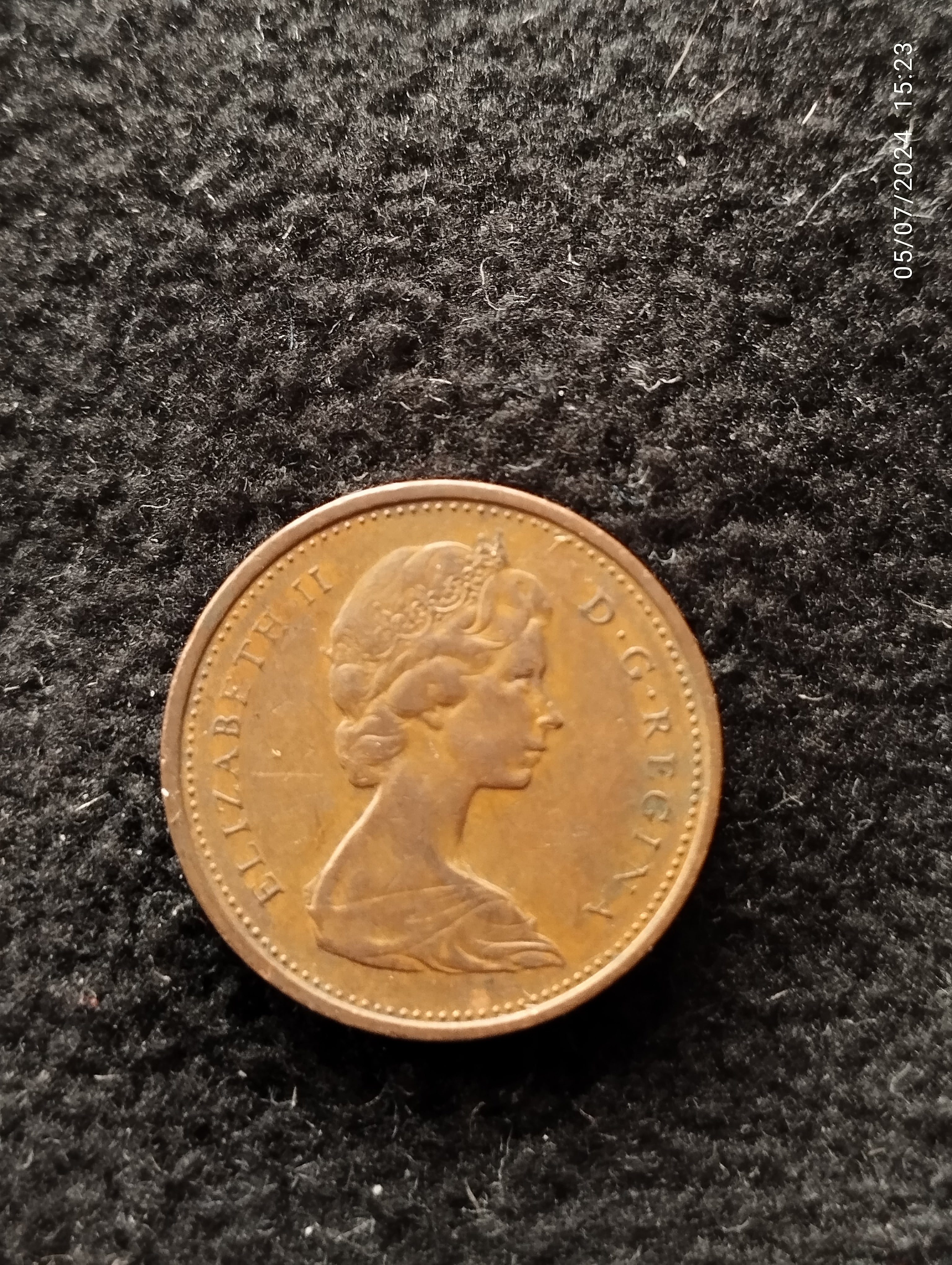 CENTAVO DE DOLLAR CANADIENSE -027Z