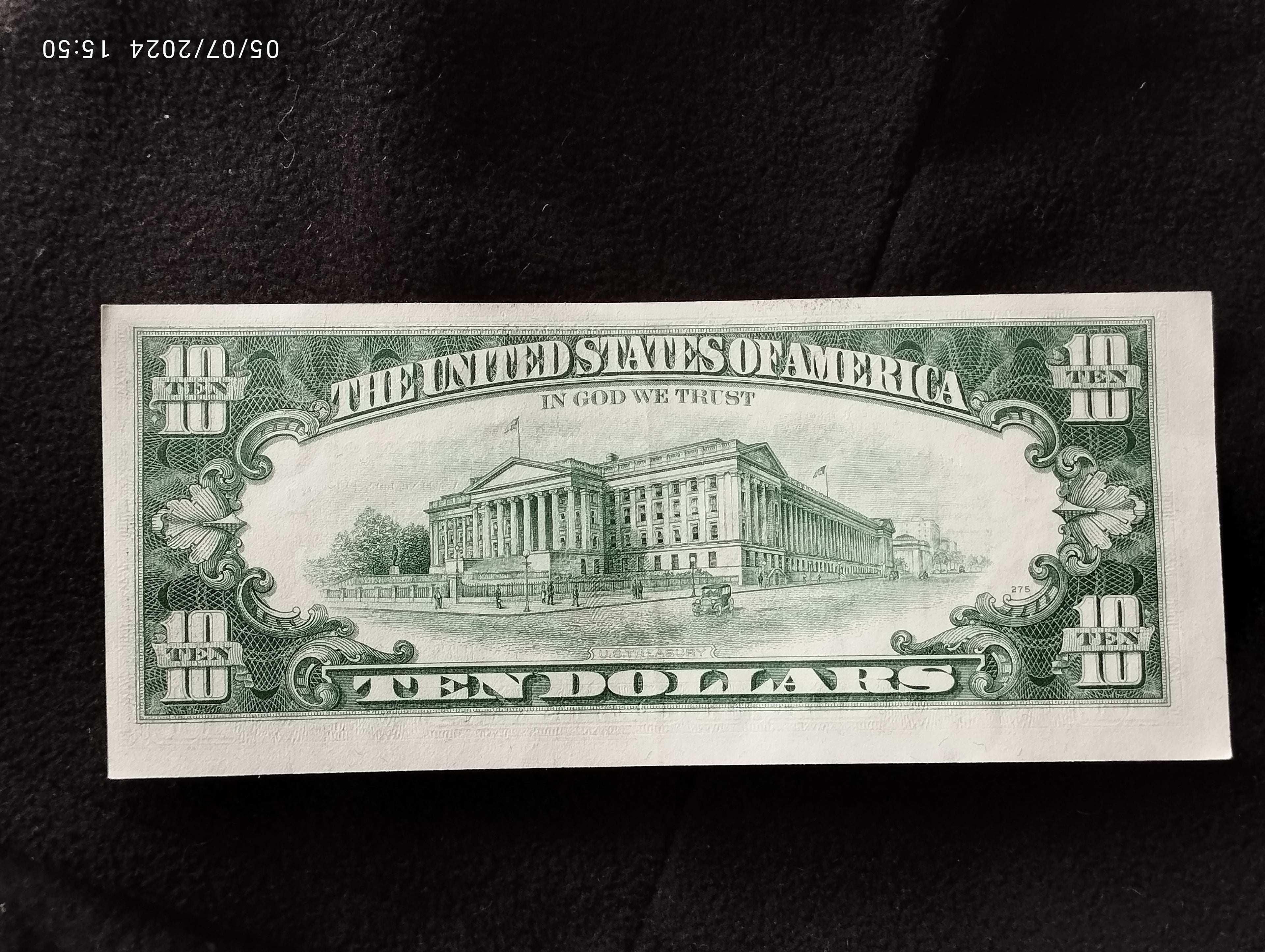 BILLETE DE DOLLAR AUTENTICA -h