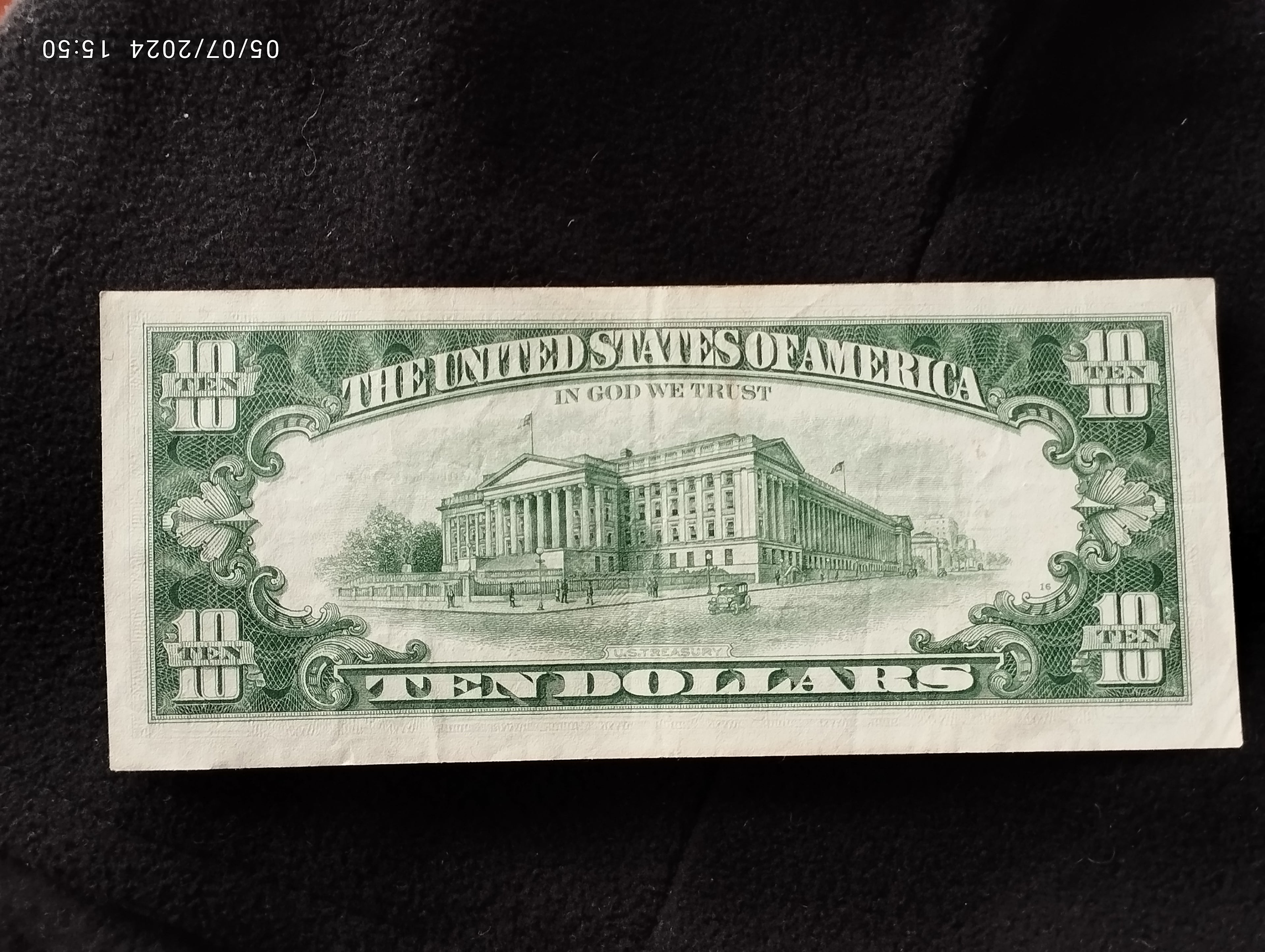 BILLETE DE DOLLAR AUTENTICO -i