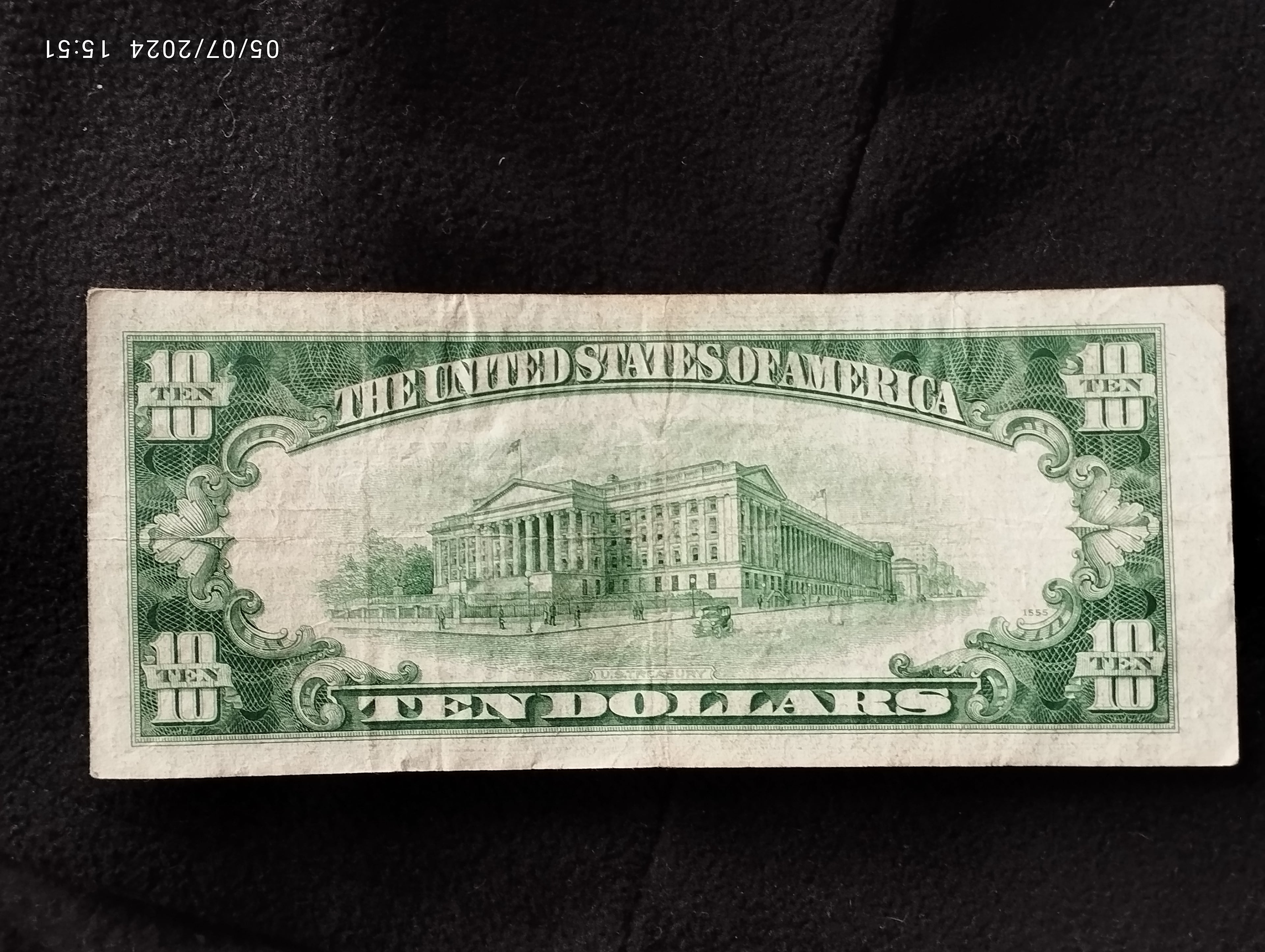 BILLETE DE DOLLAR AUTENTICO -j