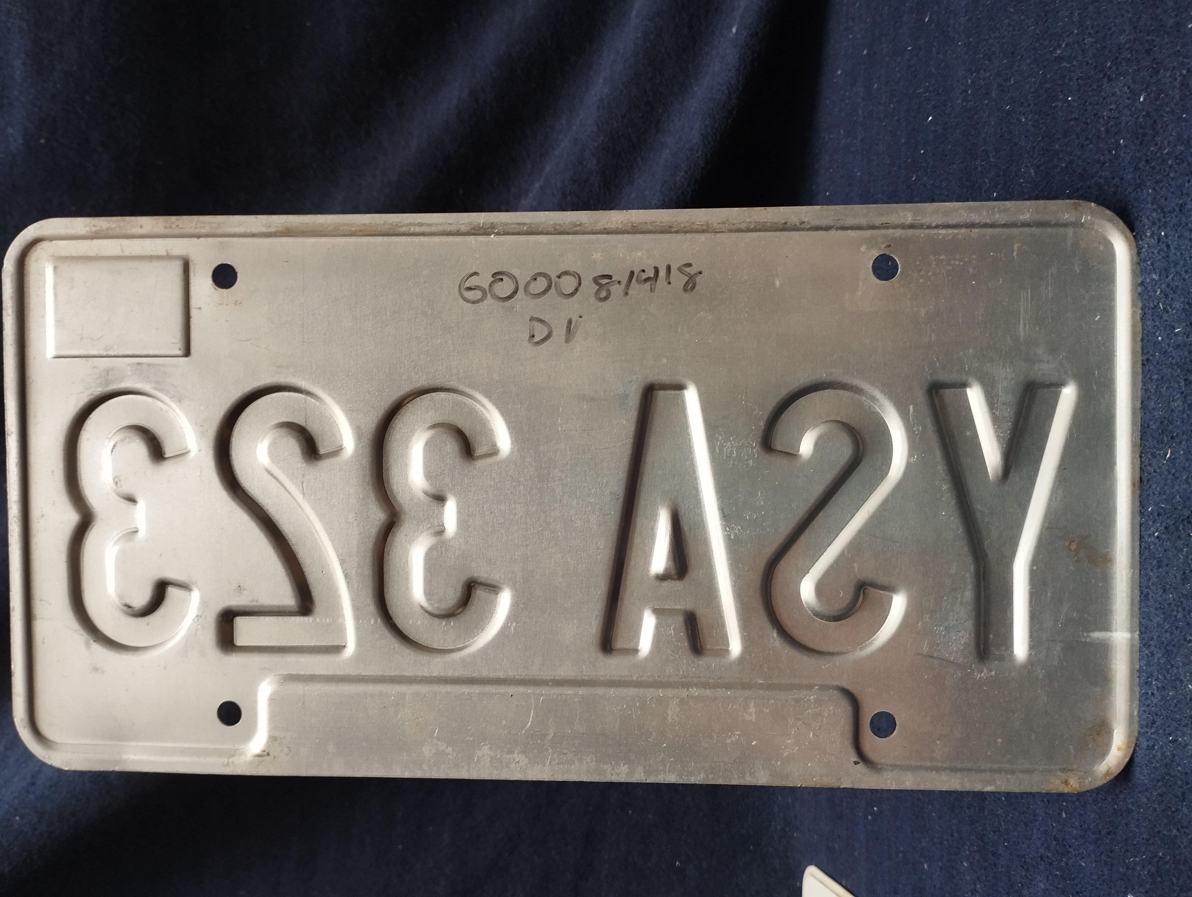 PLACA ORIGINAL AMARICANA -011