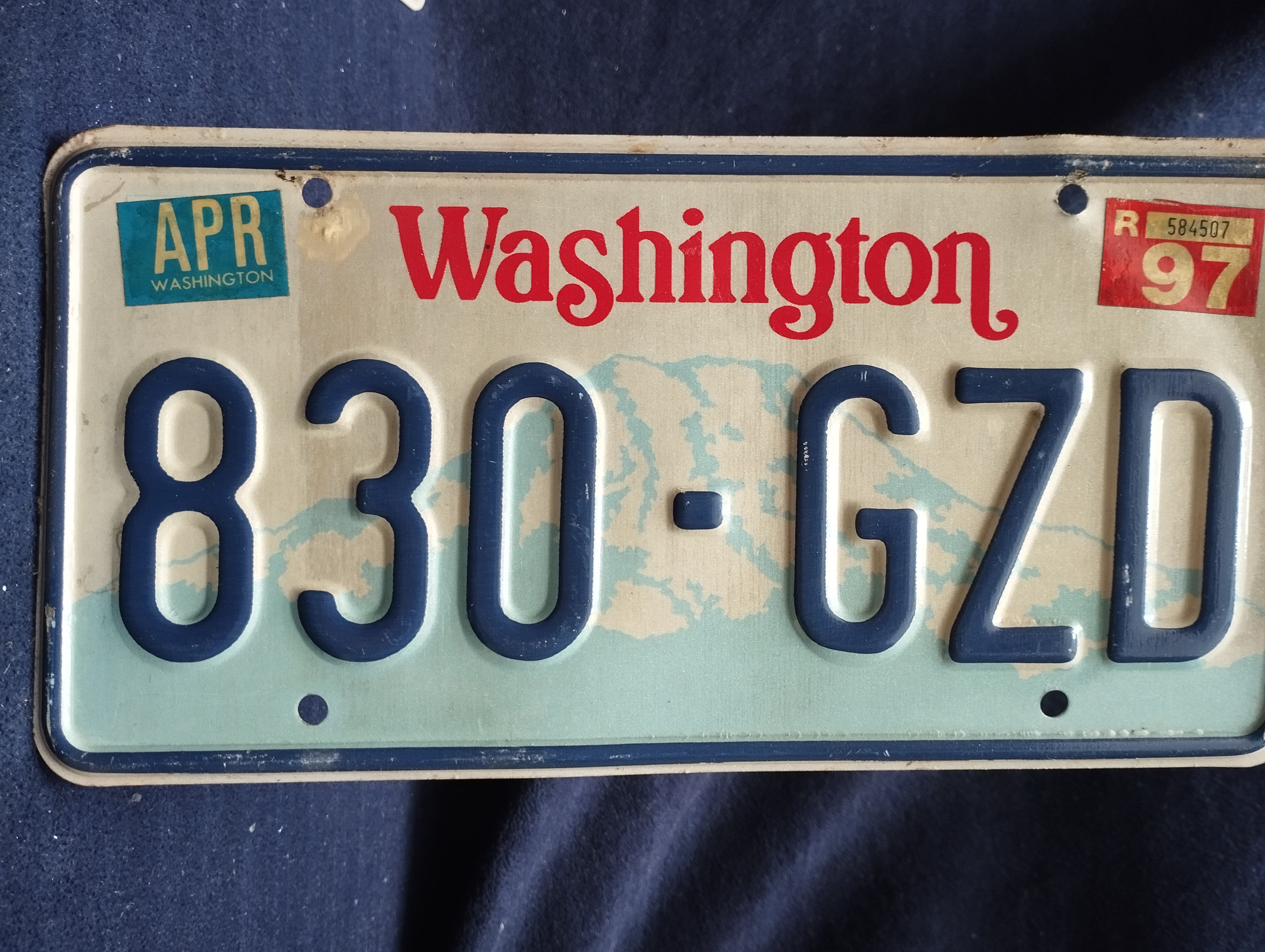 PLACA ORIGINAL AMERICANA- 017