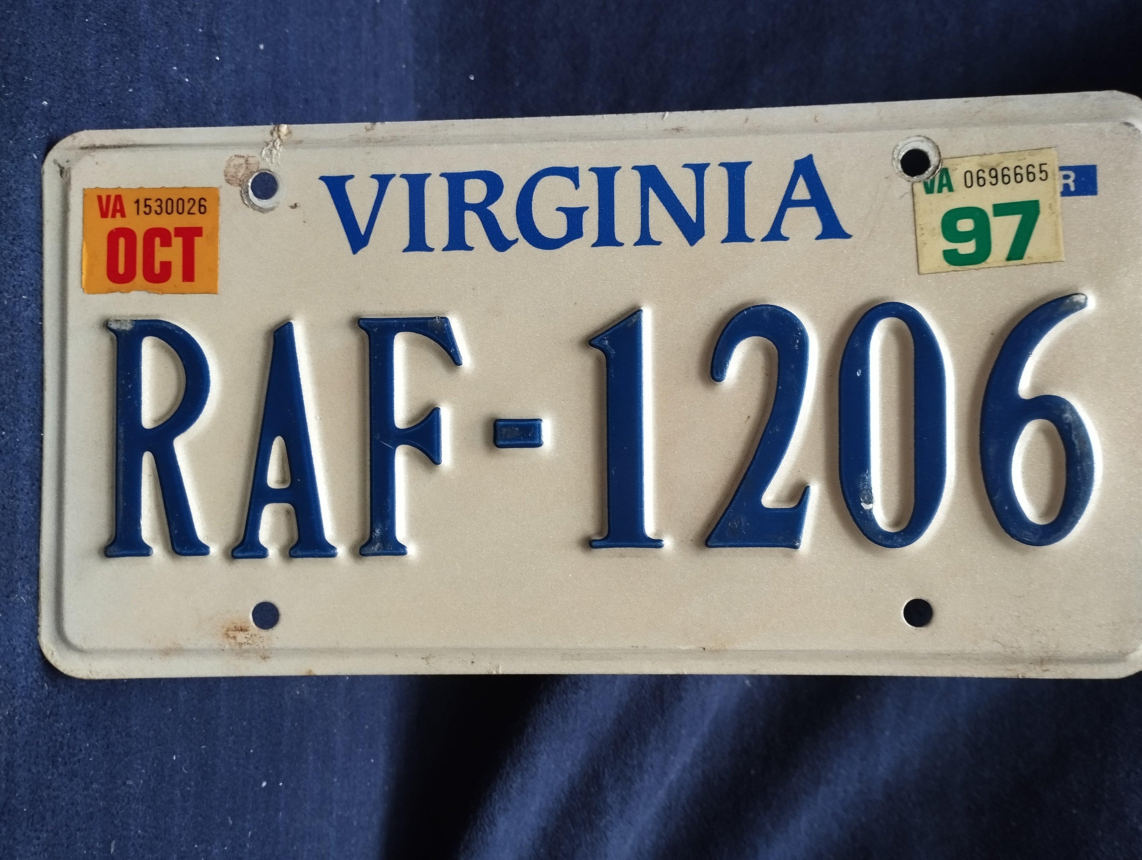 PLACA ORIGINAL AMERICANA -022