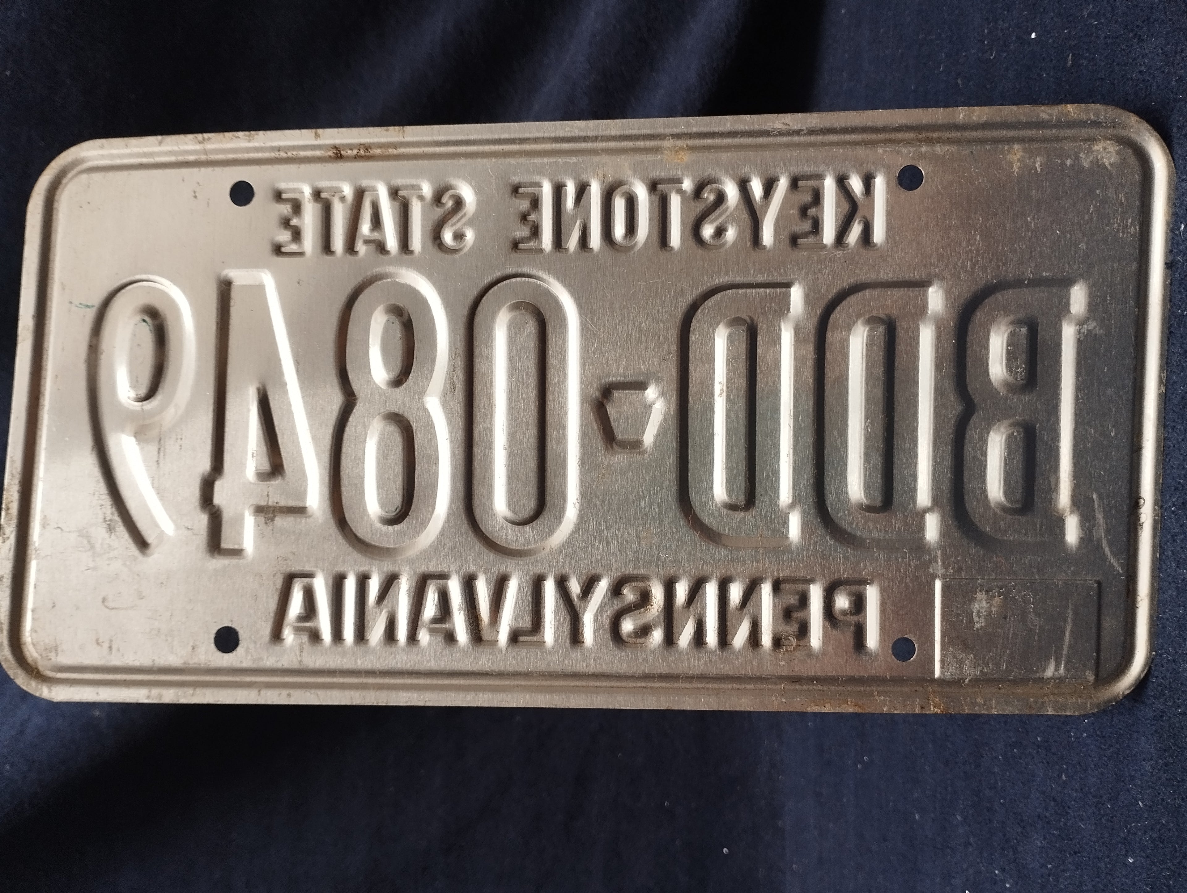 PLACA ORIGINAL AMERICANA -024