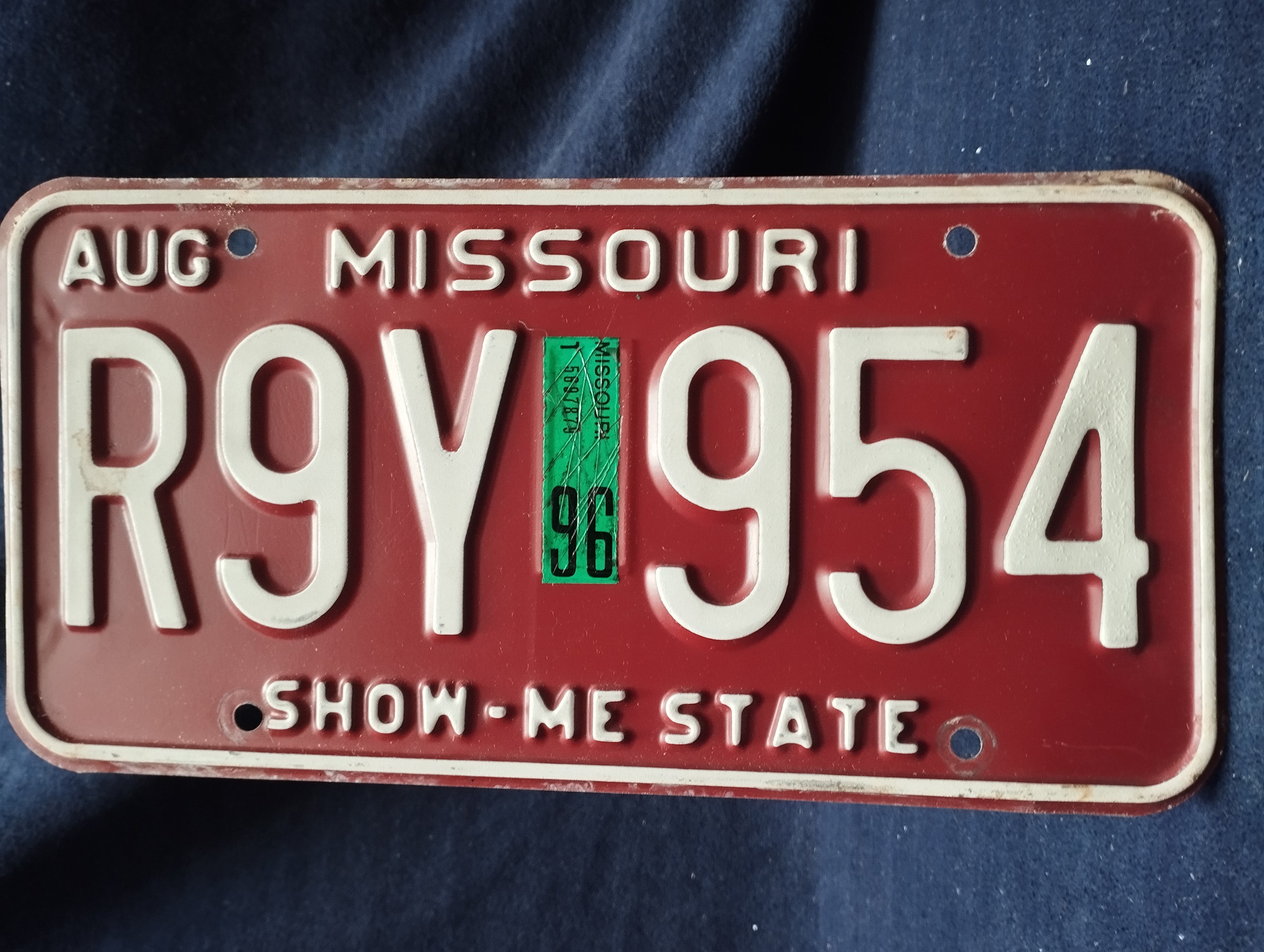 PLACA ORIGINAL AMERICANA -025