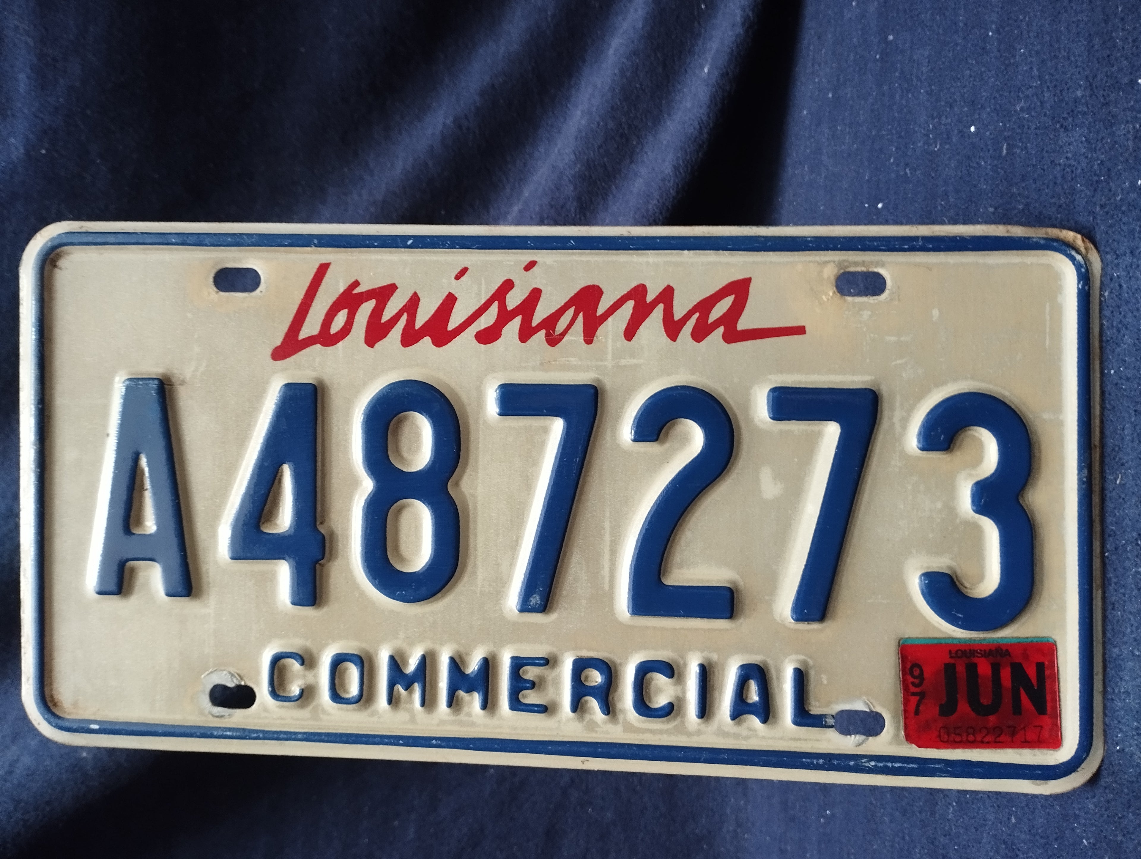 PLACA ORIGINAL AMERICANA -030
