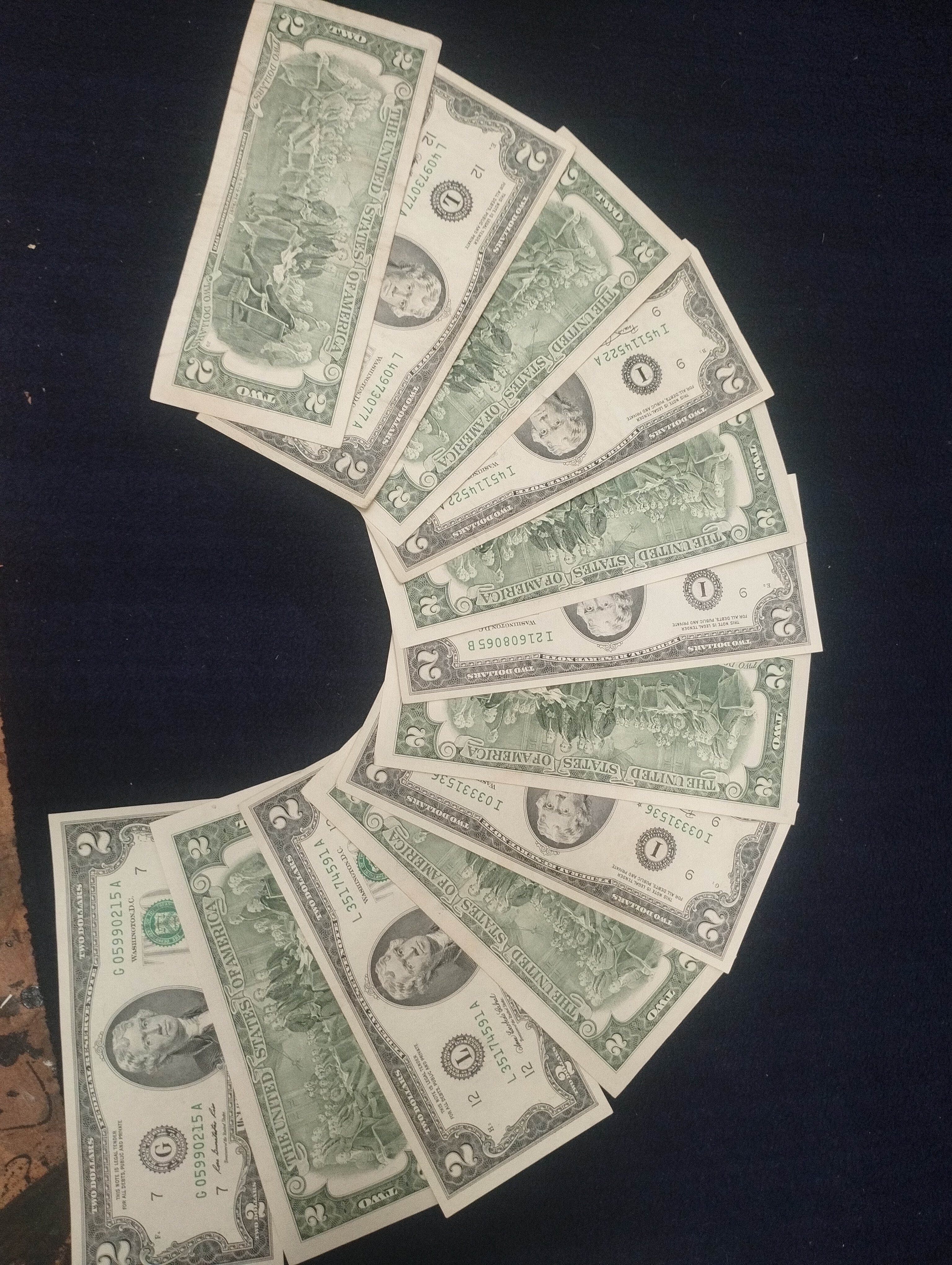 BILLETE DE DOLLAR AUTENTICO- b