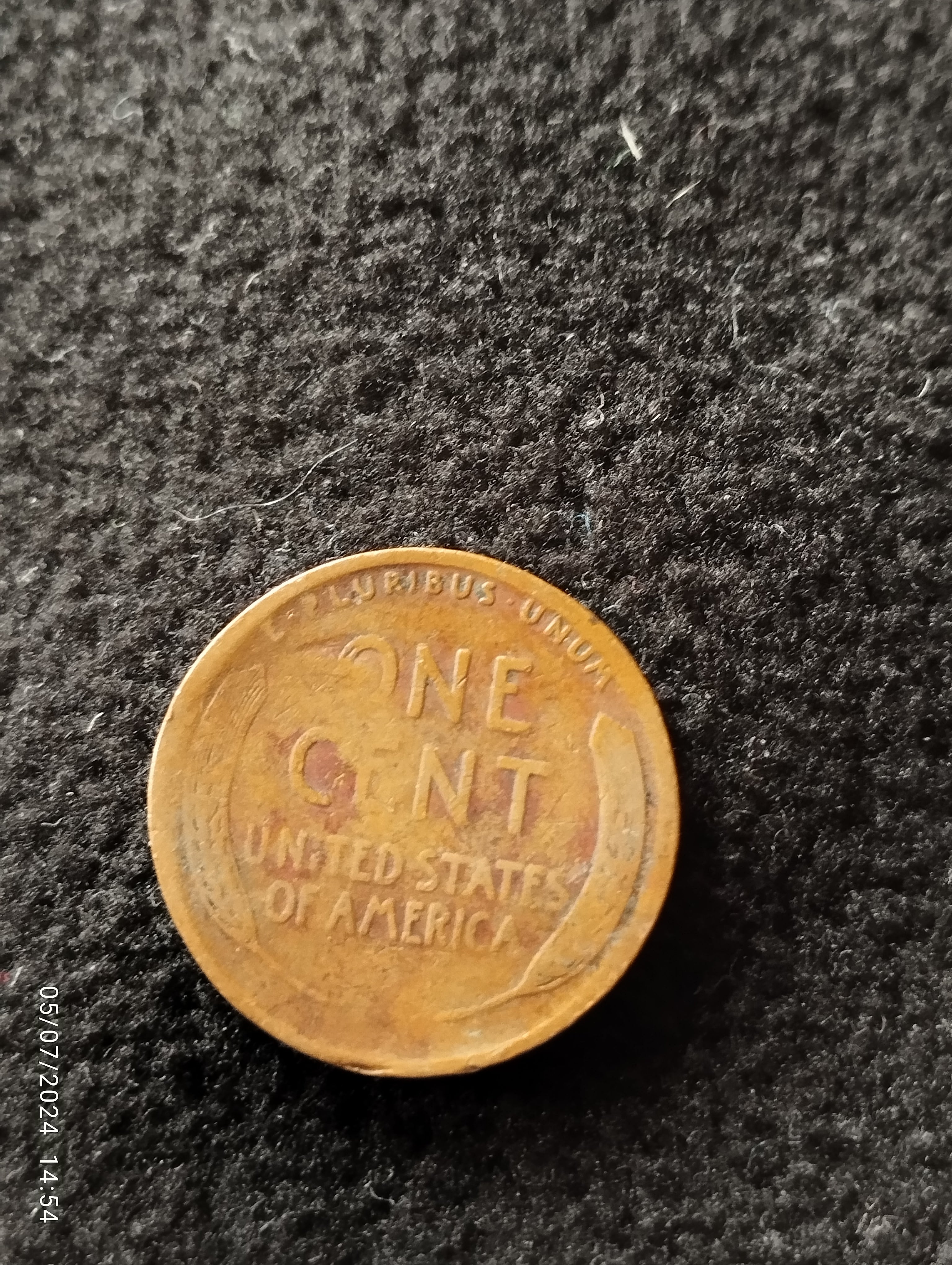 CENTAVO DE DOLLAR AUTENTICO -01A
