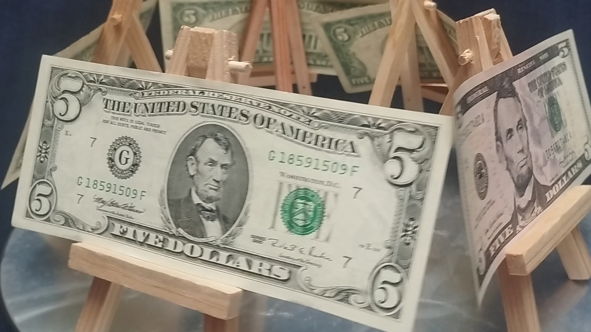 BILLETE DE DOLLAR AUTENTICO - o